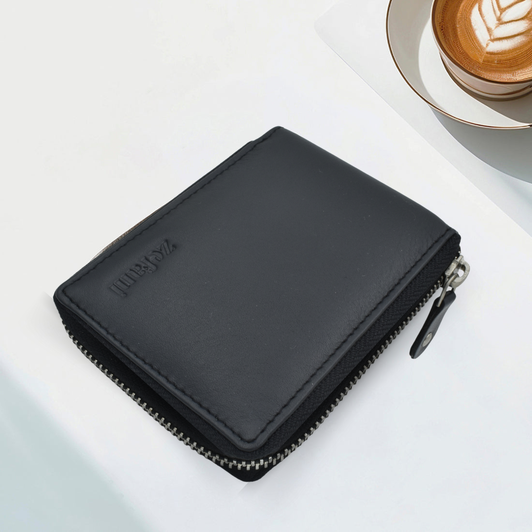 Compact Leather Wallet