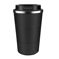 Travel Coffee Mug with Grip double walled for hot and cold drinks